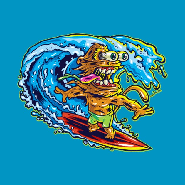 Surf Monkey by renatodsc