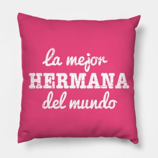 La mejor hermana Pillow