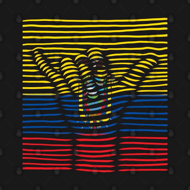 Ecuador Proud Flag, Ecuador gift heritage, Ecuadorian girl Boy Friend Ecuatoriano by JayD World