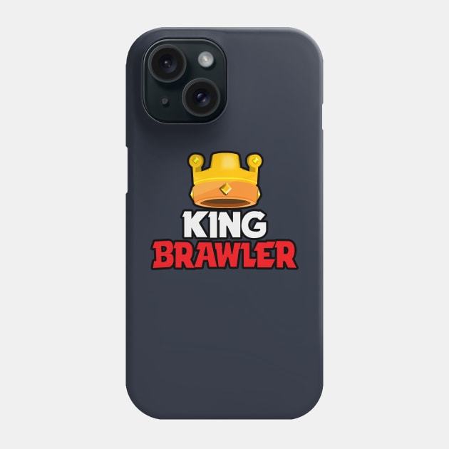 King Brawler Phone Case by Marshallpro