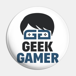 Geek Gamer Pin