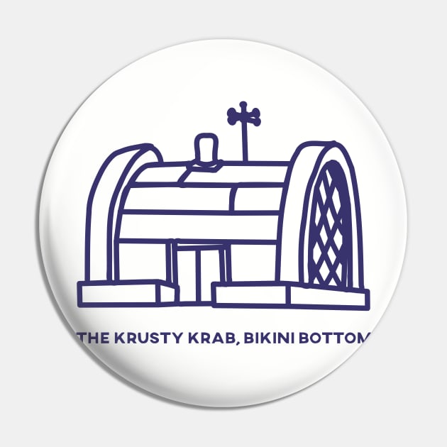 visit The Krusty Krab, BB City Pin by tamir2503