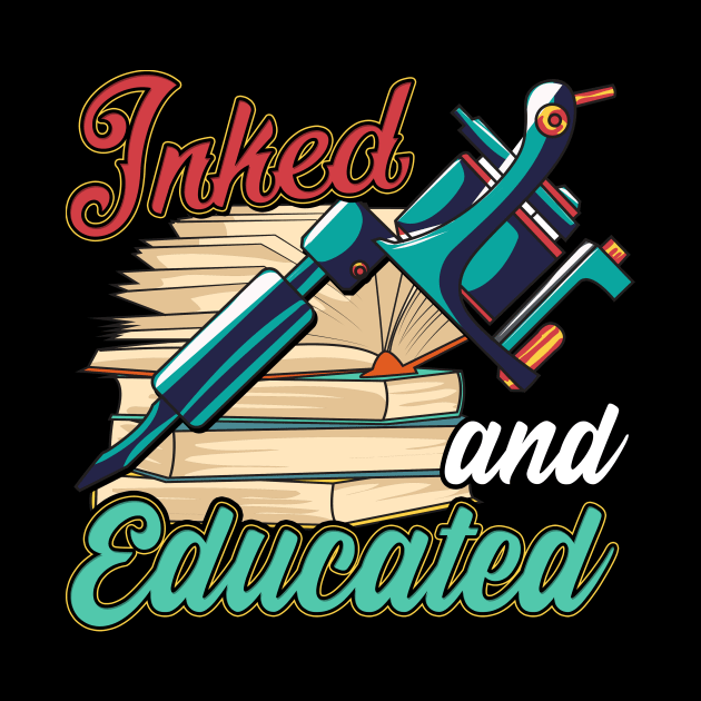 Cute Inked And Educated Tattoo Artist Ink Obsessed by theperfectpresents