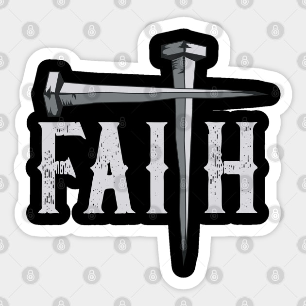 Christian cross, cool Christian, clergy Cross' Sticker