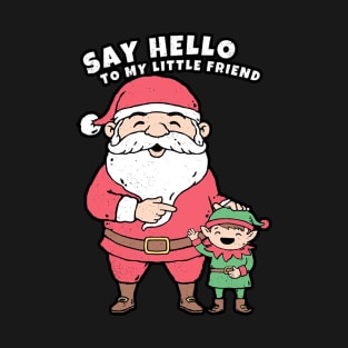 Christmas santa and Me T-Shirt