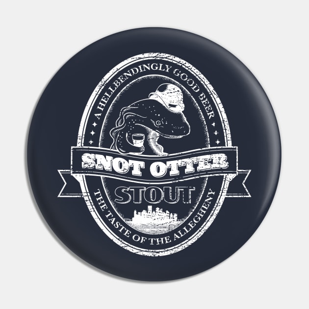 Snot Otter Stout [White Ver.] Pin by wanderingkotka