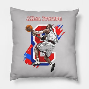 LEGENDARY PHILLY ALLEN 76ers Pillow