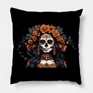 santa muerte Pillow