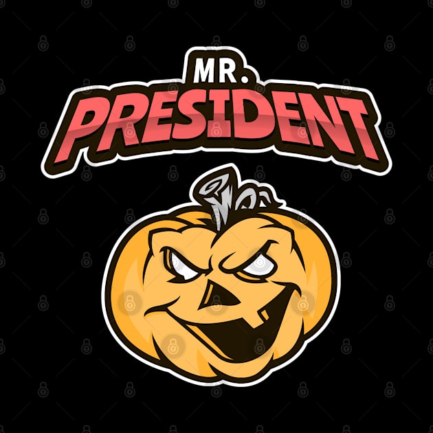 Halloween pumpkin for President by Boga