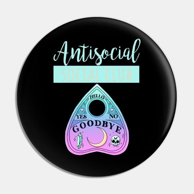 Antisocial Social Club Pin by My Tribe Apparel