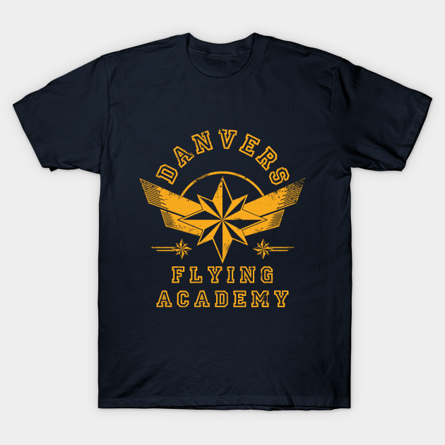 Discover Danvers Flying Academy - Captain Marvel - T-Shirt