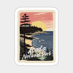 Acadia National Park Nature Magnet