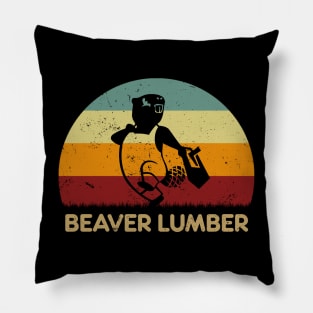 Beaver Lumber Pillow