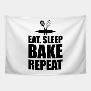 Baker - Eat Sleep Bake Repeat Tapestry