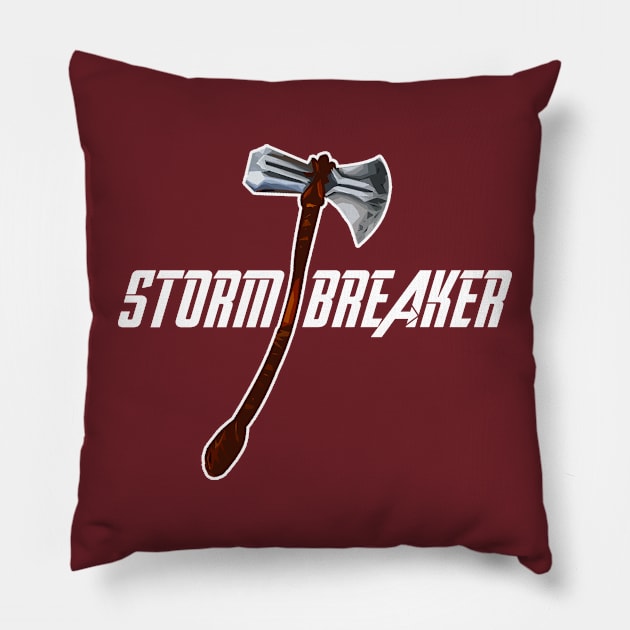 Broken Storm Pillow by tysonstreet