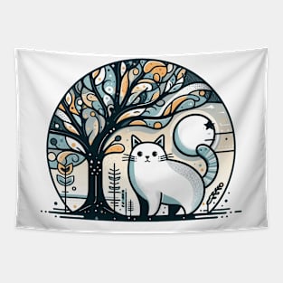 Cat Tree Tapestry