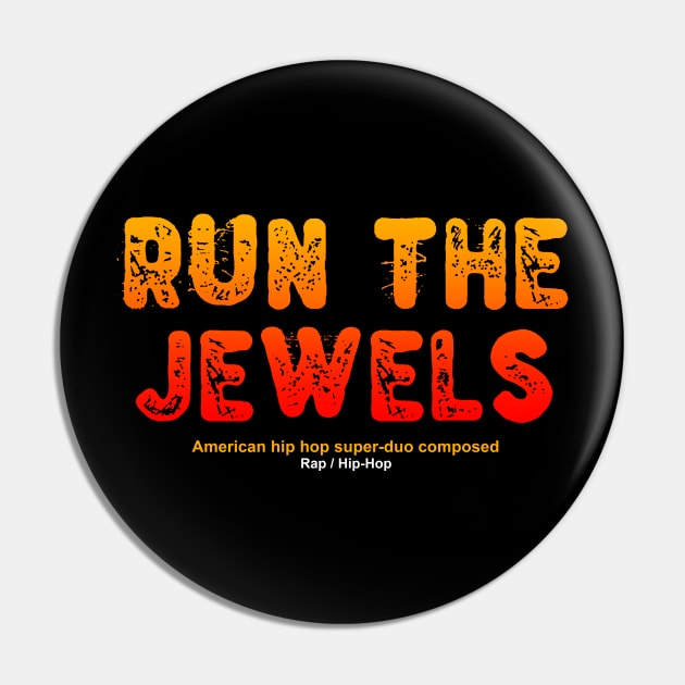 run the jewels Pin by Retro Project