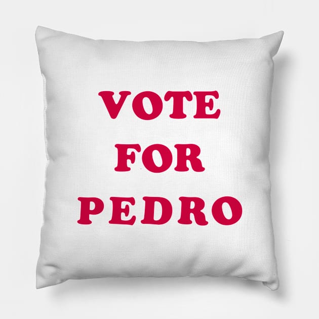 Vote for Pedro Pillow by undergroundnotes