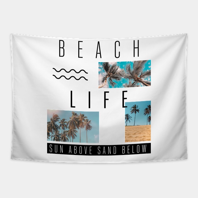 Beach Life Tapestry by ValentinoVergan