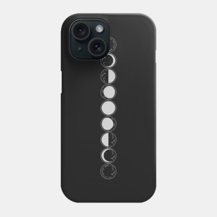 Moon - moon phases Phone Case