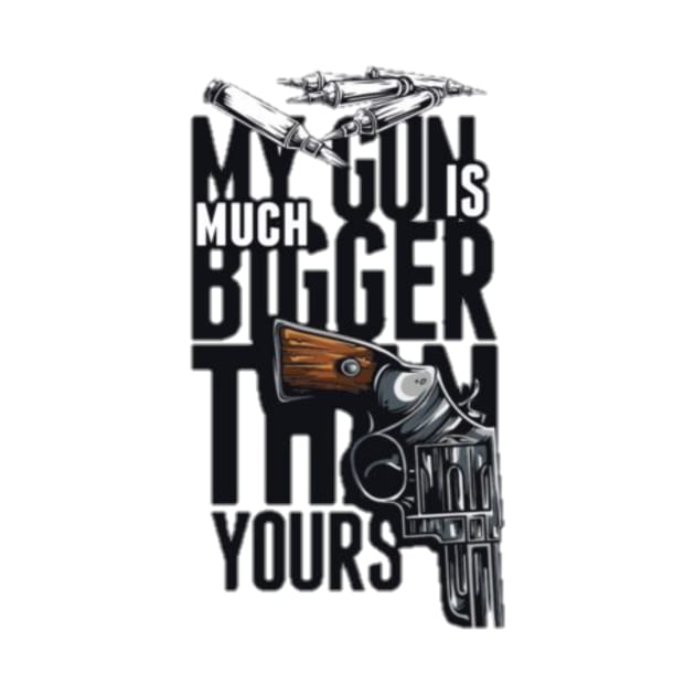 my gun is much bigger than yours by Ceritaku