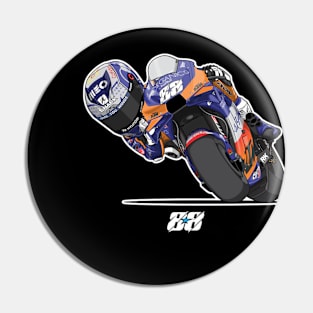 Miguel Oliveira Cartoon Pin