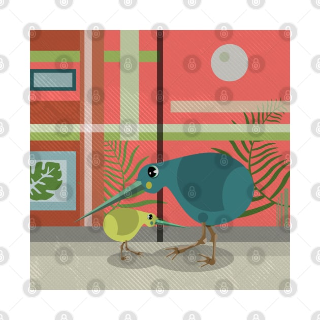 Kiwi Birds by mailboxdisco
