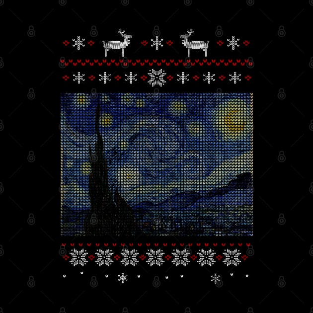 starry night ugly christmas by FandomizedRose