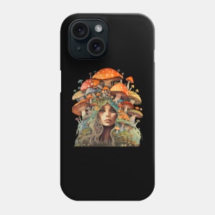 Mother of toadstools - Mother Earth Phone Case