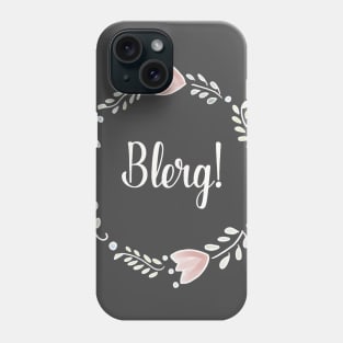 30 Rock - Blerg Phone Case