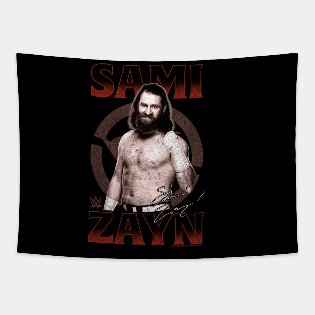 Sami Zayn Portrait Tapestry by Holman