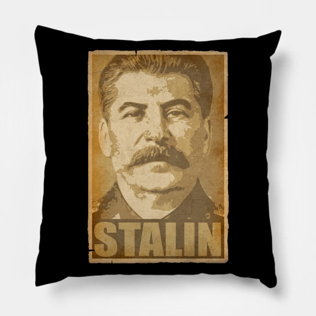 Joseph Stalin Pillow by Nerd_art