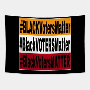 Black Voters Matter - Multicolored - Back Tapestry