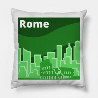 Rome Skyline Pillow