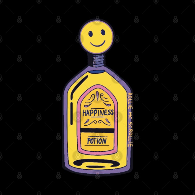 Happiness Potion by ROLLIE MC SCROLLIE