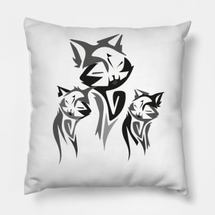 cat mom t-shirt Pillow