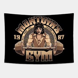 Montoya's Gym Tapestry