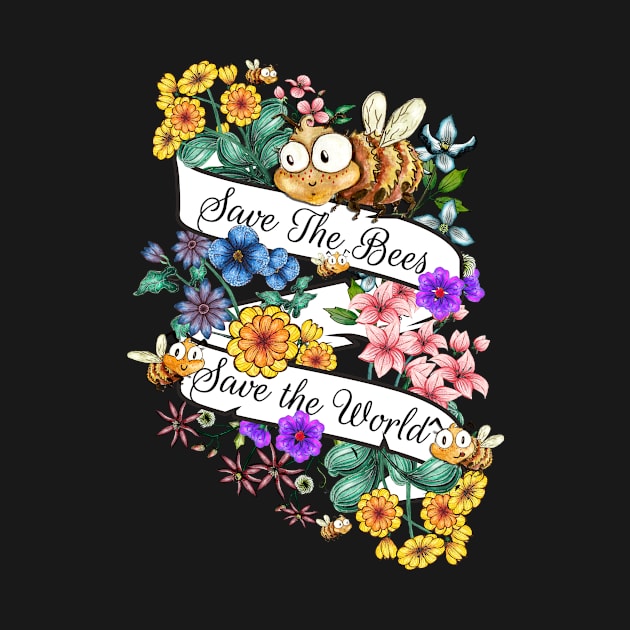 Save the bees by UndergroundOrchid