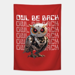 Owl be back Tapestry