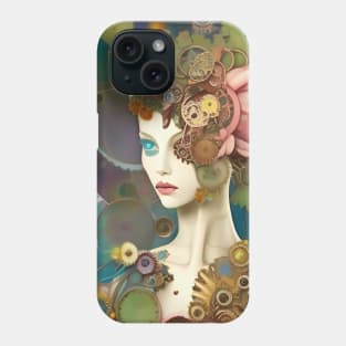 Dreams Surreal Floral Flowers Cute Victorian Girl Steampunk Phone Case