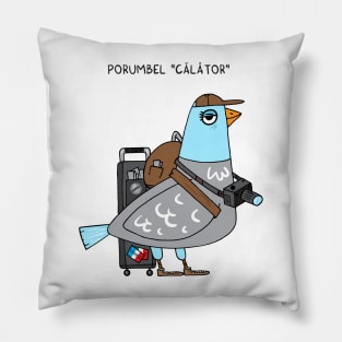 porumbel calator Pillow