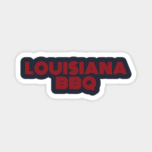 Louisiana BBQ Magnet