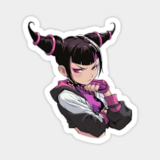 Street Fighter Juri Art Magnet