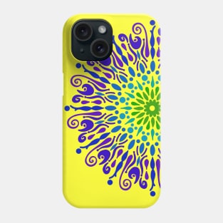Cool Colors Mandala Phone Case