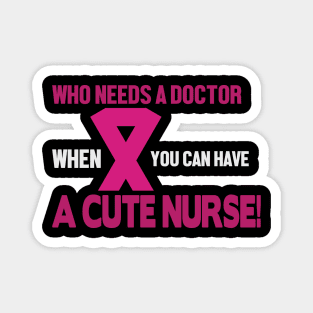 Cute Nurse Magnet