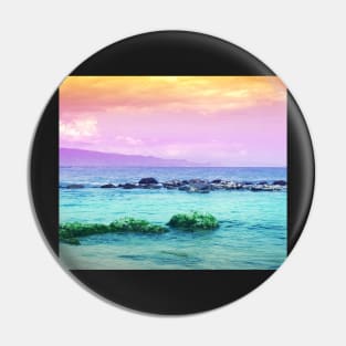 Baldwin Beach Sunset Pin