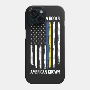 ukrainian roots, ukrainian american Phone Case