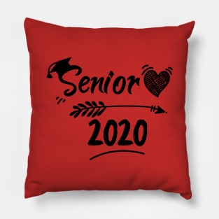 Senior 2020, Graduation , Cute 2020 Senior Vibes Squad Pillow