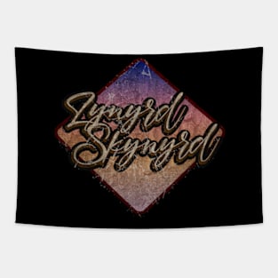 Lynyrd Skynyrd vintage design on top Tapestry