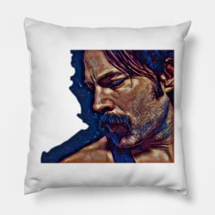 Doc Holliday Dark Broody Pillow